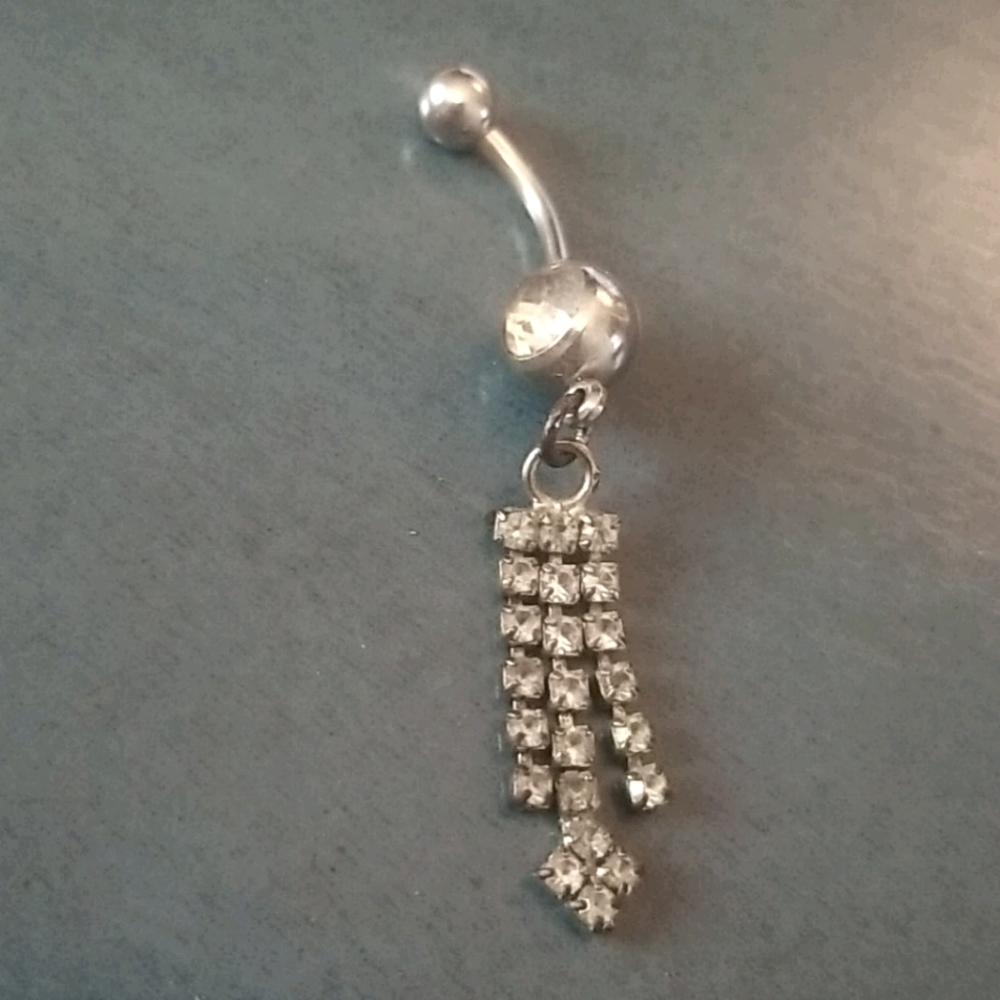 NEW Piercing Pagoda Sterling Silver Belly Ring